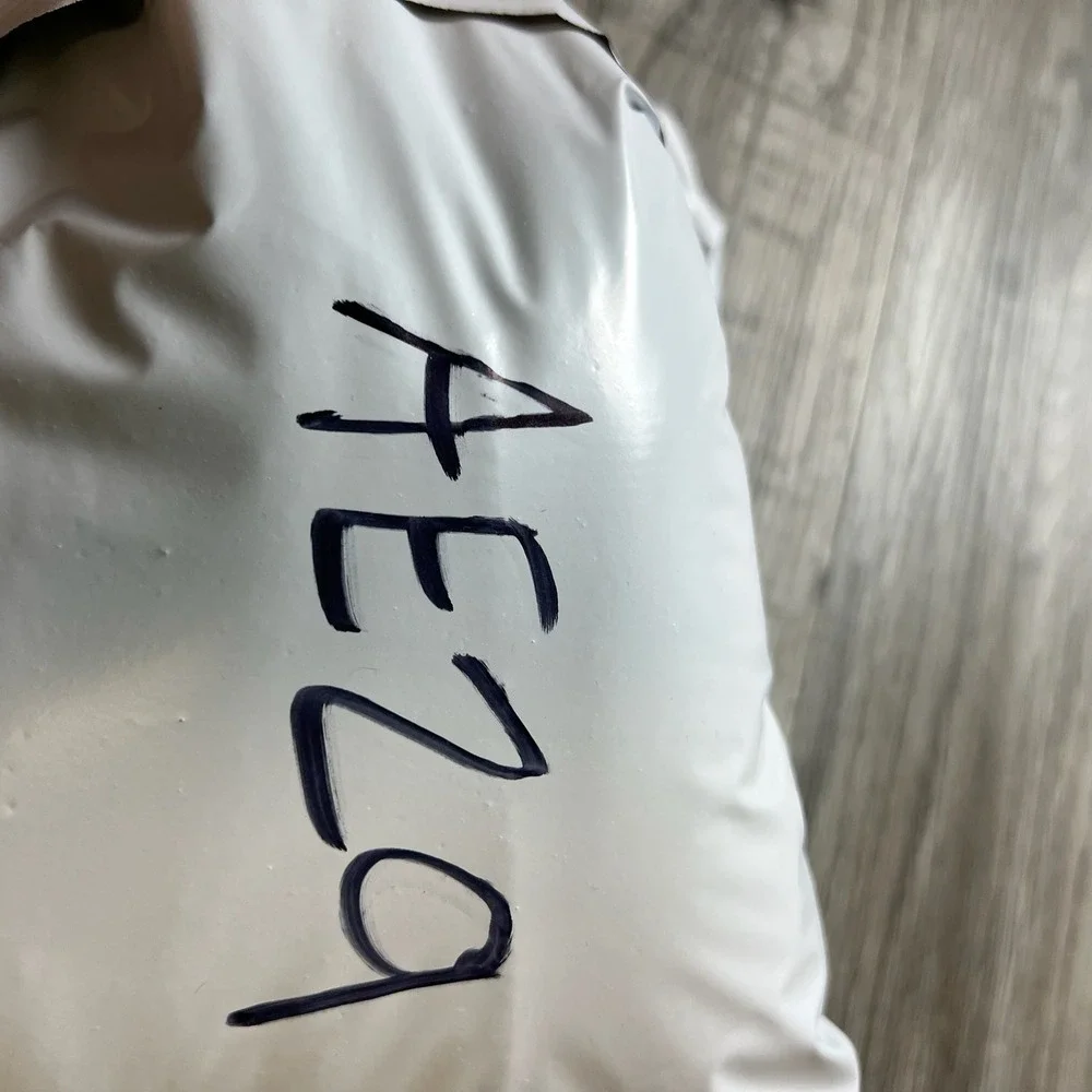 Tommy Hilfiger Zip Up Hoodie‎ Womens XS White Anchor Nautical Logo Sweatshirt